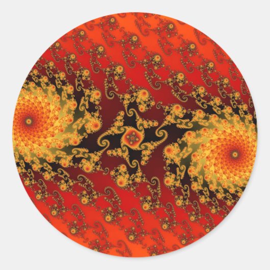 Twin Flames Aufkleber (Vorderseite)