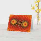 Twin Flames Greetings Card Karte (Gelbe Blume)