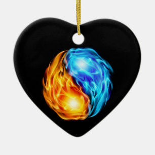 Twin Flames Keramik Ornament