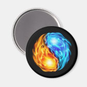Twin Flames Magnet (Vorderseite/Rückseite)