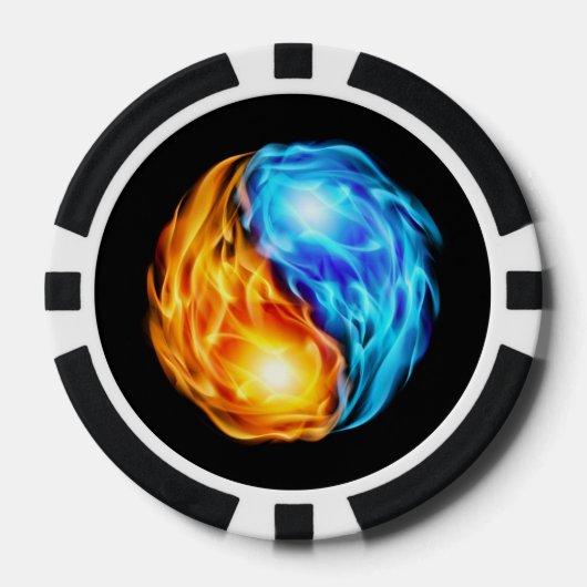 Twin Flames Pokerchips (Vorderseite)