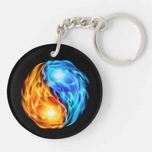 Twin Flames Schlüsselanhänger (Rückseite)