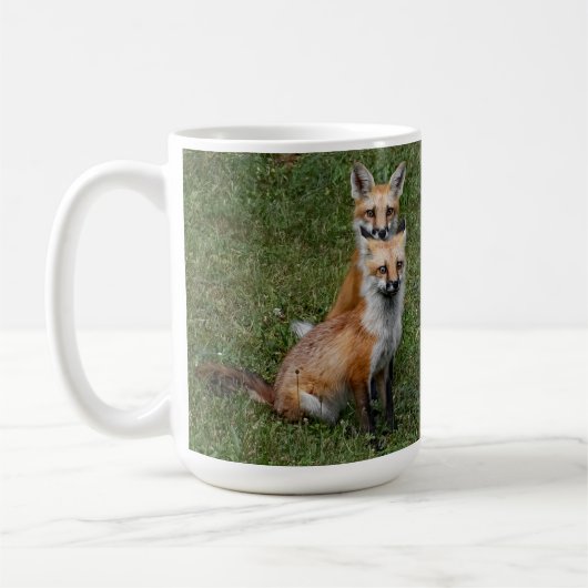 Twin Foxes Coffee Tasse (Links)