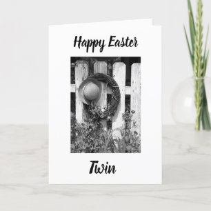 ***TWIN*** FÜR DEN OSTEN— BRINGT SONNENSCHEIN FÜR FEIERTAGSKARTE