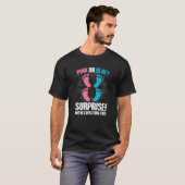 Twin Gender Reveal Quote for a Gender Reveal Twin  T-Shirt (Vorne ganz)