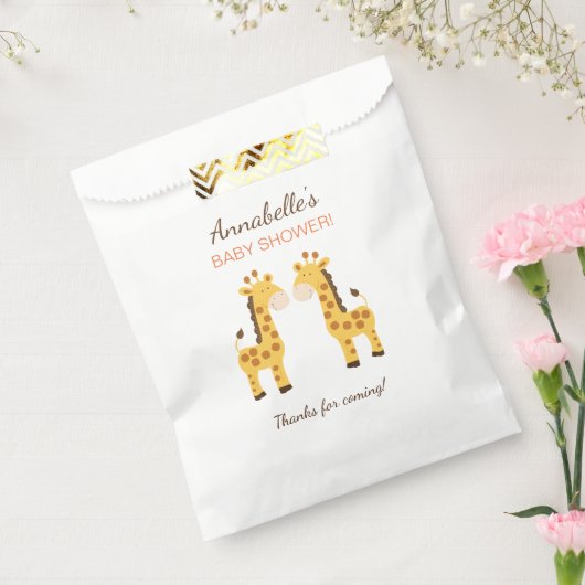 Twin Giraffes Gastgeschenk Bags Geschenktütchen (Versiegelt)