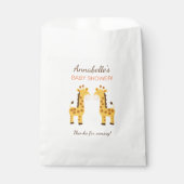 Twin Giraffes Gastgeschenk Bags Geschenktütchen (Vorderseite)