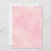 Twin Girl Cat Baby Shower Einladung (Rückseite)