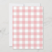 Twin Girls Cone Ice Cream Geburtstag Einladung (Rückseite)