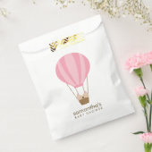 Twin Girls in Pink Balloon Baby Dusche Geschenktütchen (Versiegelt)