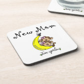 Twin Girls Junge Mutter Geschenke Untersetzer (Linke Seite)