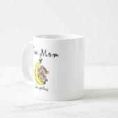 Twin Girls Junge Mutter T - Shirt und Geschenke Tasse (Vorderseite Links)