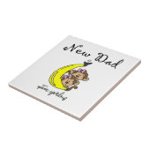 Twin Girls New Dad Geschenke Fliese (Seite)