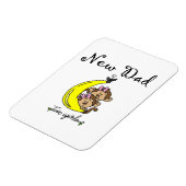 Twin Girls New Dad Geschenke Magnet (Linke Seite)