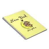 Twin Girls New Dad Geschenke Notizblock (Rechte Seite)