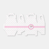 Twin Girls Pink Polka Dots Baby Showbox Geschenkschachtel (Ungefaltet)