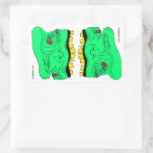 Twin Goblin Heads Sticker (Tasche)