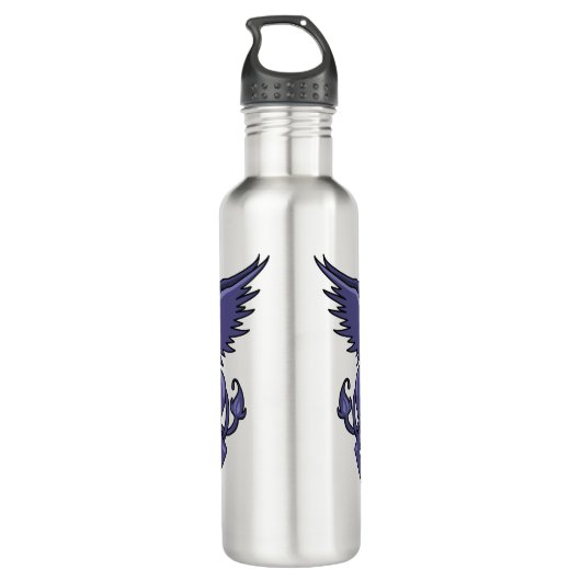 Twin Griffins Trinkflasche (Rückseite)