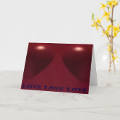 "Twin Hearts" Grußkarte von Zoltan Buday Karte (Gelbe Blume)