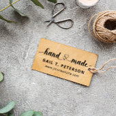 Twin Hearts Handmade Gummistempel