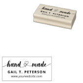 Twin Hearts Handmade Gummistempel (Stempel)