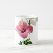 Twin Hibiscus Elegance Blush & Ivory Bloom Harmony Kaffeetasse (Mittel)