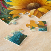 Twin Hummingbirds Sun Puzzle (Seite)