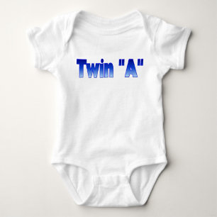 Twin InfantT-Shirt Baby Strampler