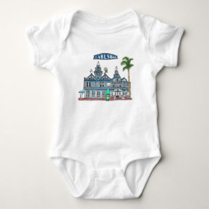 Twin Inns Beach Stadt Carlsbad Baby Strampler