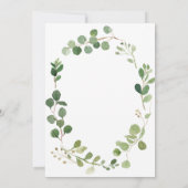 Twin Jungle WILD Ones Animal Einladungen (Rückseite)