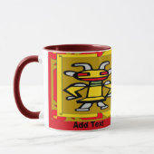 Twin Kachina Tasse (Links)