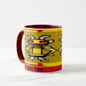 Twin Kachina Tasse (Vorderseite Links)