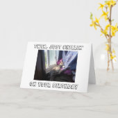 ***TWIN**** KINDER" AM "GEBURTSTAG" KARTE (Gelbe Blume)