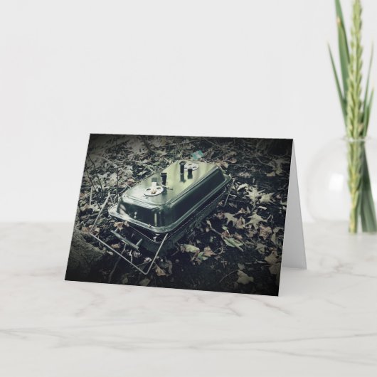 "Twin Lake Cookout" Get Well Card Karte (Vorderseite)