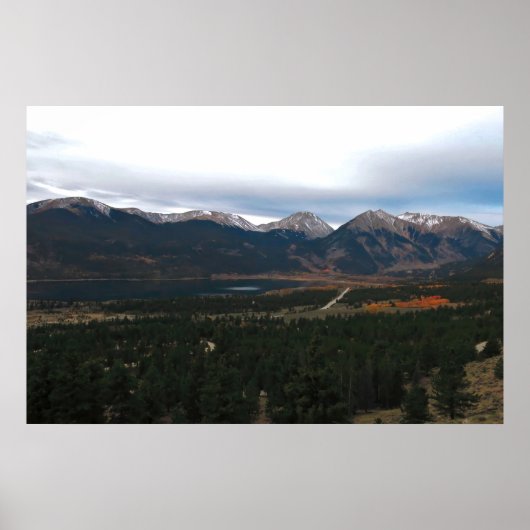 Twin Lakes Colorado Poster (Vorne)