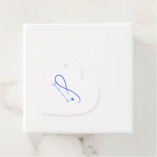 Twin Liebe Gift Tag Geschenkanhänger