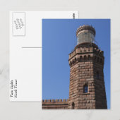 Twin Lights North Postcard Postkarte (Vorne/Hinten)