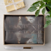 Twin Longships Metalwork Decoupage Seidenpapier (Geschenk)