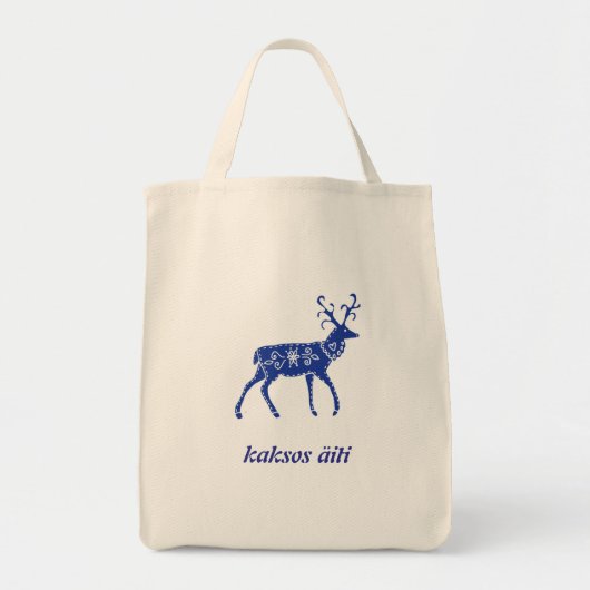 Twin Mama Tote Bag Tragetasche (Vorne)