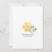 TWIN Mama zu neutraler Baby-Dusche für Geschlechte Einladung (Rückseite)