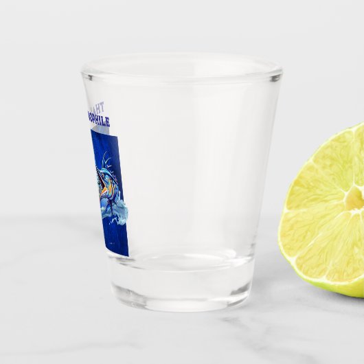 Twin Marlin Shot Glass Schnapsglas (Rechts)
