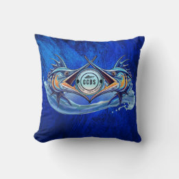 Twin Marlin Throw Pillow Kissen