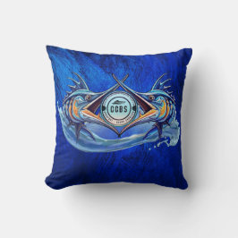 Twin Marlin Throw Pillow Kissen