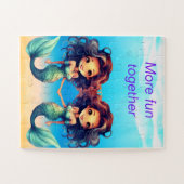 Twin Mermaids Puzzle (Horizontal)