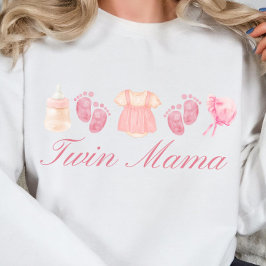 Twin Mom, Twin Mom Club, junge Mutter Shirt Gesche