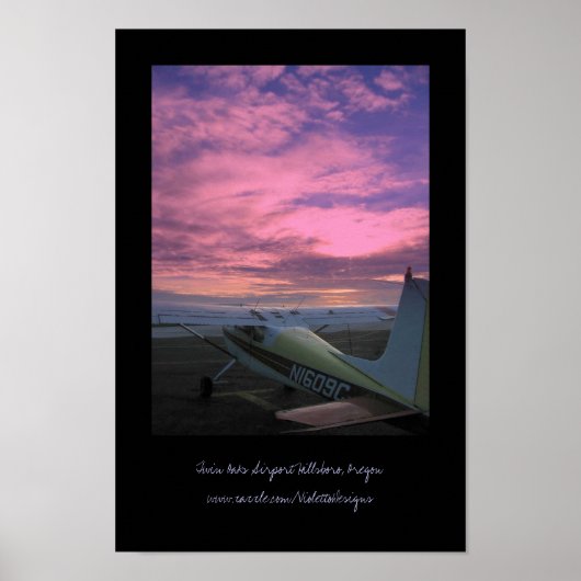 Twin Oaks Airport Poster (Vorne)