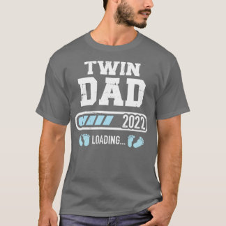 Twin Papa 2022 Laden für die Ankündigung einer Sch T-Shirt