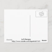 Twin Parrott Postkarte (Rückseite)