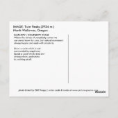 TWIN PEAKS POSTKARTE (Rückseite)