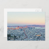 Twin Peaks San Fransisco Postkarte (Vorne/Hinten)